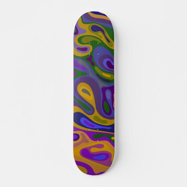 Flüssige Oberfläche 11 Skateboard (Vorne)