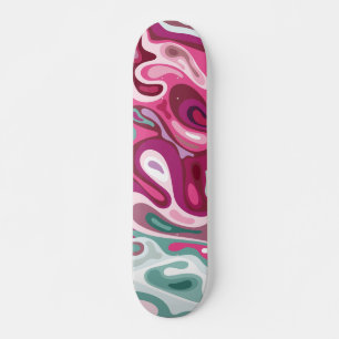 Flüssige Oberfläche 3 Skateboard