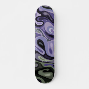Flüssige Oberfläche 8 Skateboard
