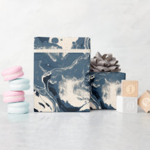 Flüssige Tinte Indigo Schwarz Spritzer abstraktes 