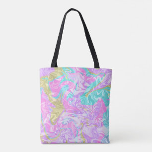 Flüssige Vanillefarben gemischt Tasche