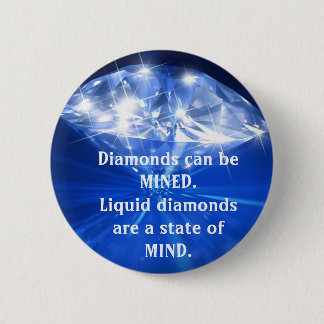 Flüssiger Diamant-Knopf Button