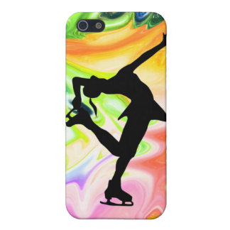 FLÜSSIGER REGENBOGEN U. SKATER iPhone 5 HÜLLE