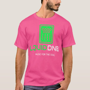 Flüssiger Trommelfell und Bass Dnb DJ Mixer Drum N T-Shirt