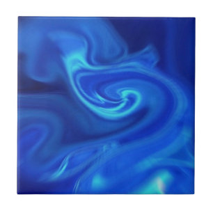 FLÜSSIGES BLAU FLIESE