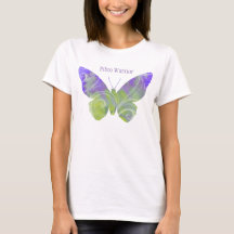 Flüssiges Faser Krieger-Shirt mit lila