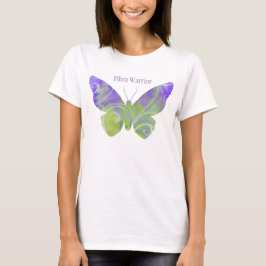Flüssiges Faser Krieger-Shirt mit lila T-Shirt