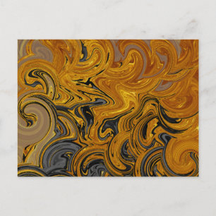 Flüssiges Gold Postkarte