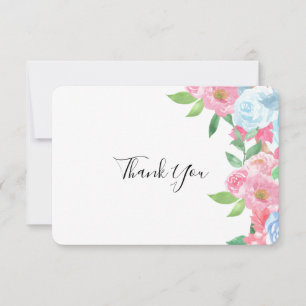 FLÜSSIGES PASTEL DANKT IHNEN KARTE