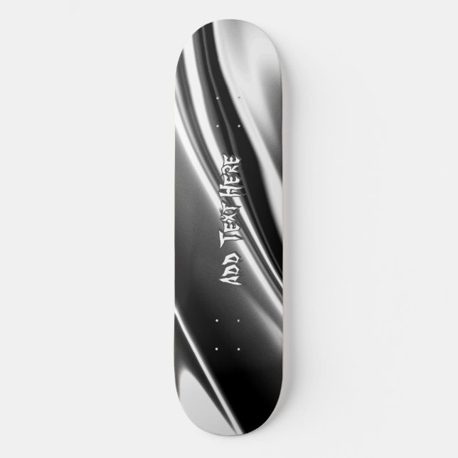 Flüssiges Skateboard (Vorderseite)