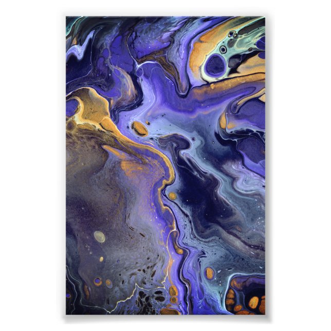 Flüssiggalaxie 1 fotodruck (Vorne)