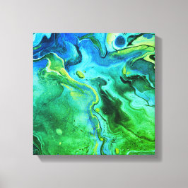 Flüssiggalaxie 5 leinwanddruck