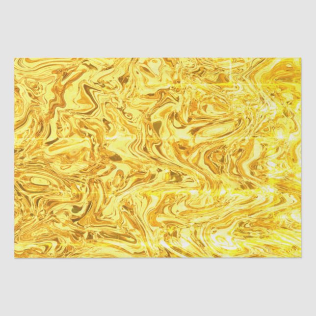 Flüssiggold Seidenpapier (Vorderseite)