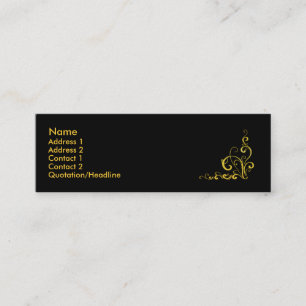 Flusskarte Mini Visitenkarte