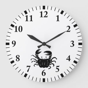 Flusskrebs Große Wanduhr