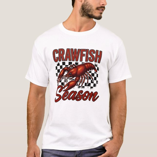 Flusskrebs-Saison T-Shirt (Vorderseite)