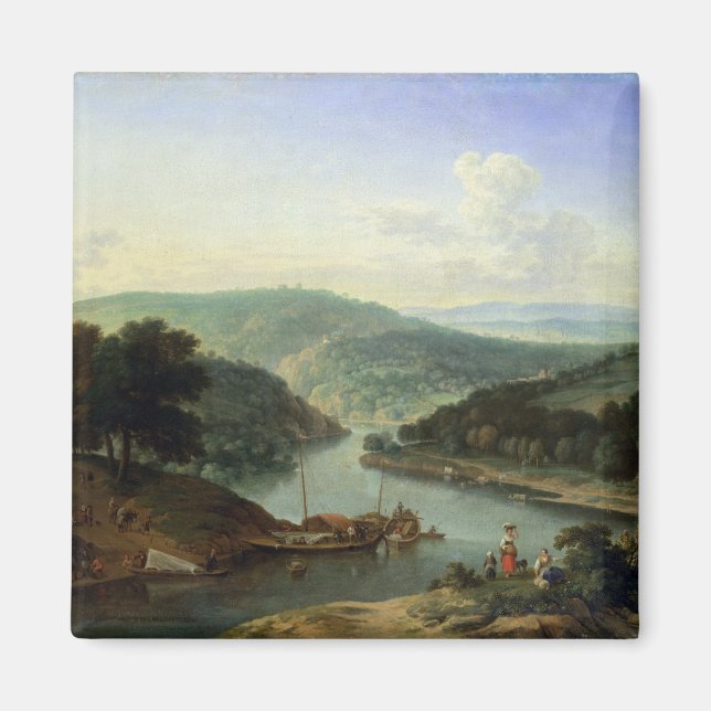 Flusslandschaft, 1697 magnet (Vorne)