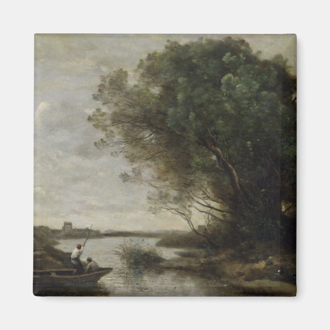 Flusslandschaft Magnet (Vorne)
