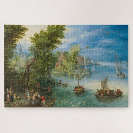 Flusslandschaft von Jan Brueghel von den Älteren