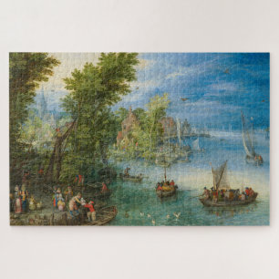 Flusslandschaft von Jan Brueghel von den Älteren