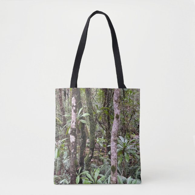 Flusslaufwald Tote Tag Tasche (Vorderseite)