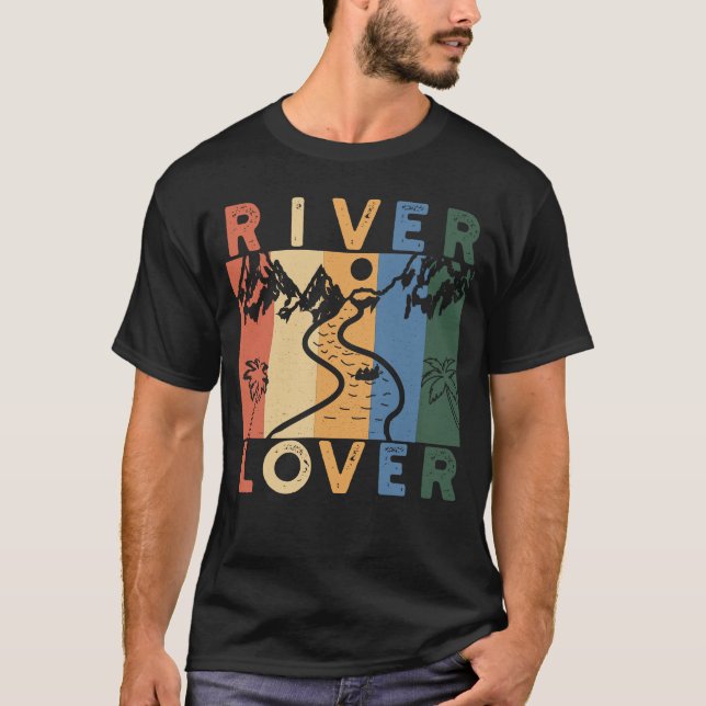 Flussliebhaber T-Shirt (Vorderseite)