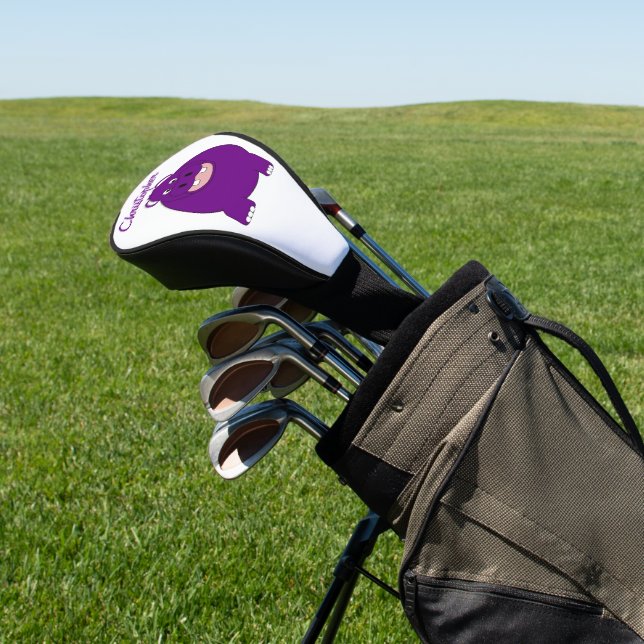 Flusspferd-Design Golf Headcover (In SItu)