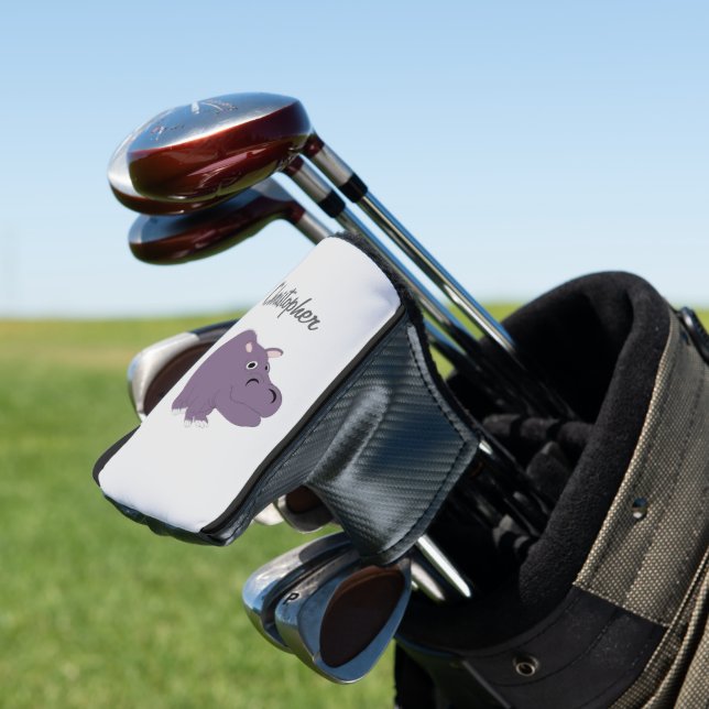 Flusspferd-Design Golf Headcover (In Situ)