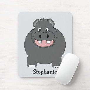 Flusspferd-Design Mousepad