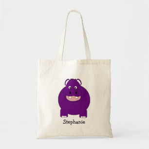 Flusspferd Design Personalisiert  Tragetasche