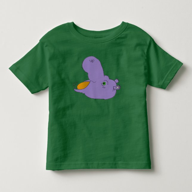 Flusspferd Kleinkind T-shirt (Vorderseite)