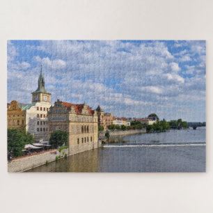 Flussseite von Prag, Tschechische Republik
