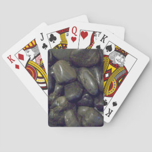 Flusssteine spielen Karten Spielkarten