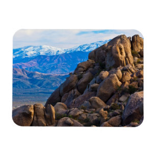 Flusssteine und Berge Magnet