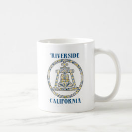 Flussufer, Kalifornien - ein Tribut Kaffeetasse