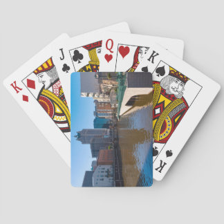 Flussufer von Kilbourn Straße in Milwaukee Spielkarten