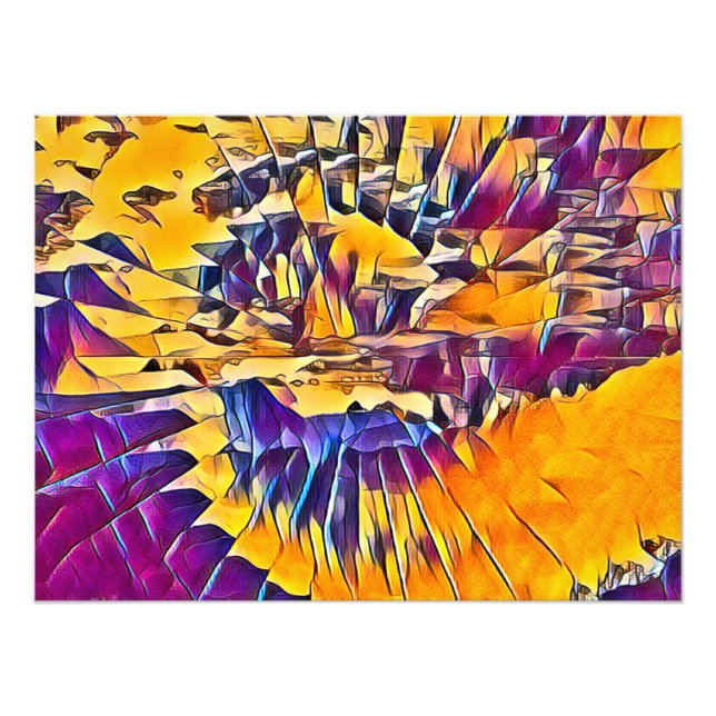 FLUSSWASSER FOTODRUCK (Vorne)