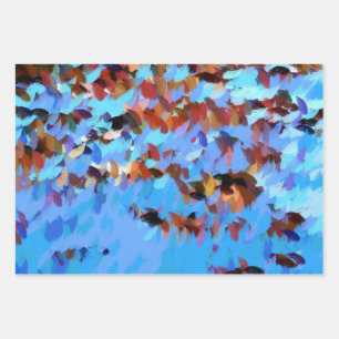 FLUSSWASSER GESCHENKPAPIER SET