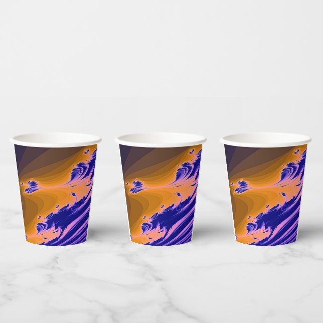 FLUSSWASSER PAPPBECHER (Multi)