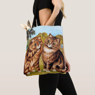 Flüsterkatze, Louis Wain Tasche