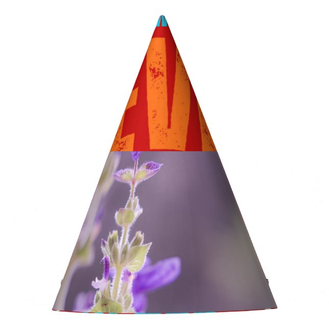 "Flüstern der Elegance" Partyhütchen (Vorderseite)