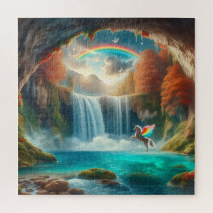 Flüstern der Fantasie: Unicorn's Kaskade im Herbst