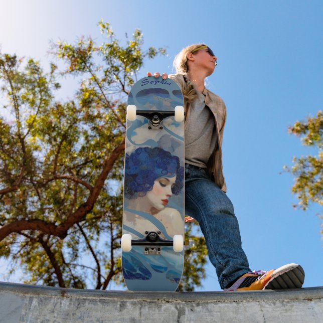 Flüstern der Meeresgöttin Skateboard (Außen 1)