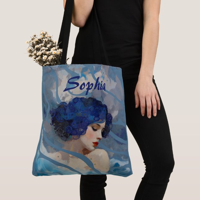 Flüstern der Meeresgöttin Tasche (Von Nahem)