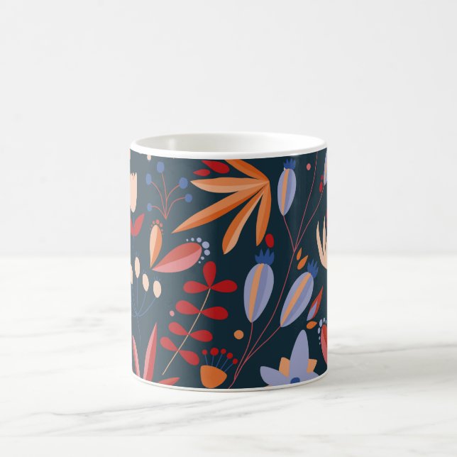 🍃 Flüstern der Natur: Eine Tasse von sanften Blüt (Mittel)