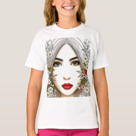 Flüstern der Natur - Weibliche Schönheit im Blut T-Shirt