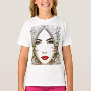 Flüstern der Natur - Weibliche Schönheit im Blut T-Shirt