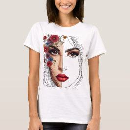 Flüstern der Natur - Weibliche Schönheit im Blut T-Shirt