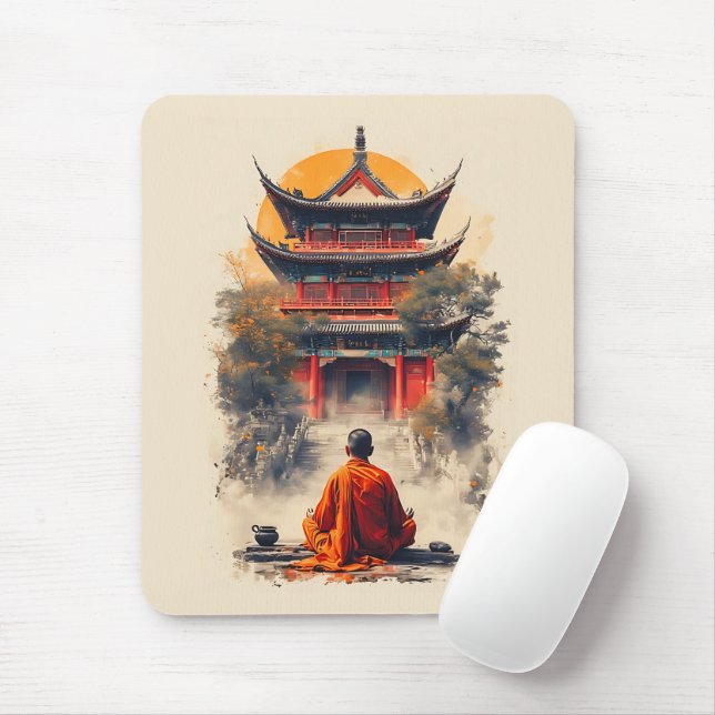 Flüstern der Pagode Mousepad (Mit Mouse)