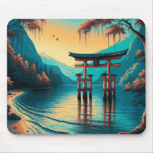 "Flüstern der Ruhe: Das Geistertor" Mousepad